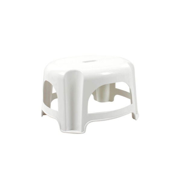 White Stool “Sabin” 29 x 25 x 18,5 cm