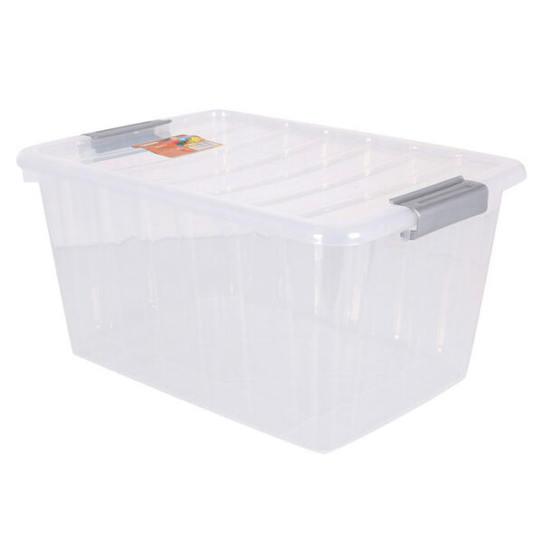 Scatola c/coperchio trasparente “THAIS” 30 L