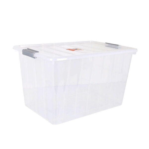 Scatola c/coperchio trasparente “THAIS” 80 L