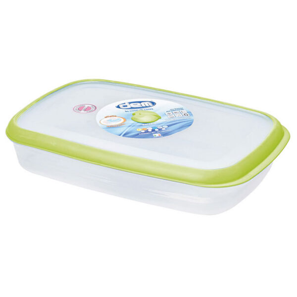 Contenitore rettangolare blu, fucsia, verde - Lt. 1,25