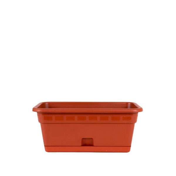 Cassetta c/sottovaso “Squares” 40 x 20 cm