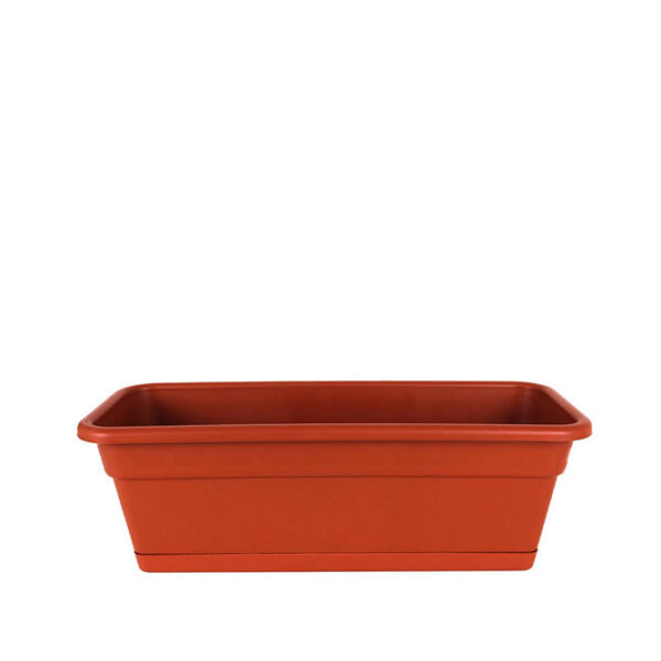 Cassetta c/sottovaso “Squares” 50 x 20 cm